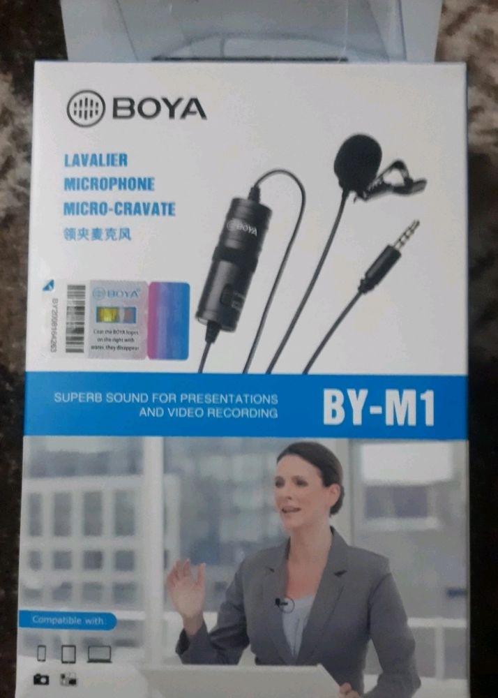 BOYA BY-M1 Omnidirectional Condenser Camera Mic