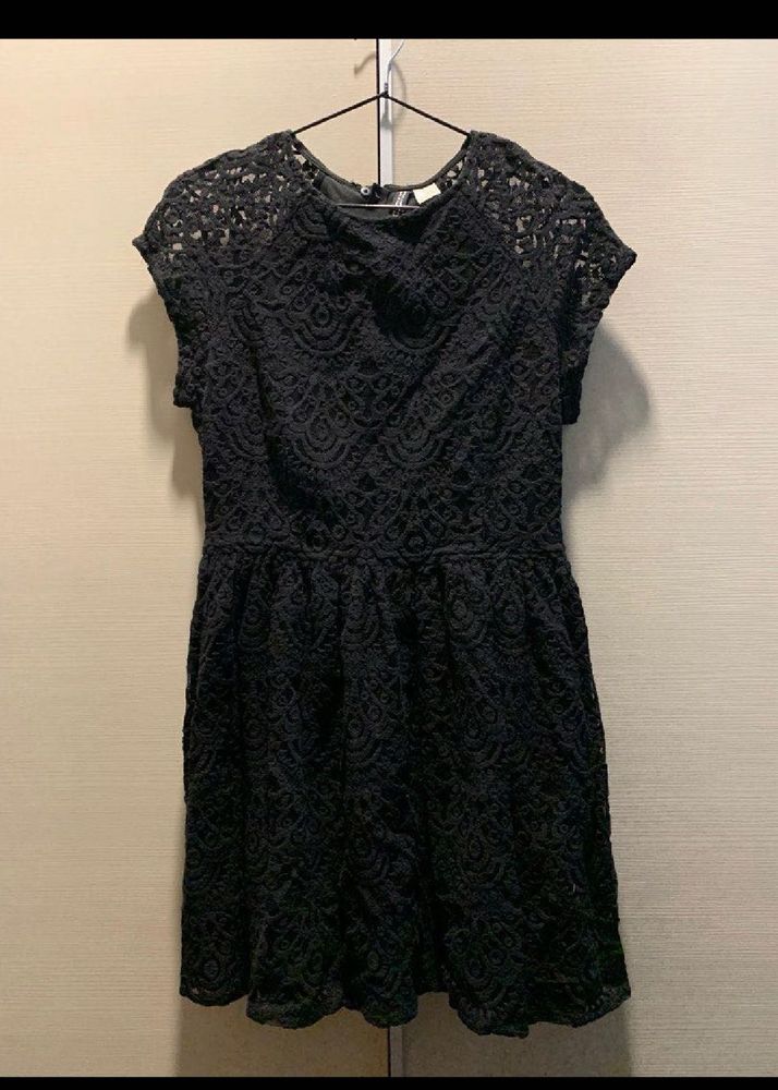 H&amp;M Black Dress