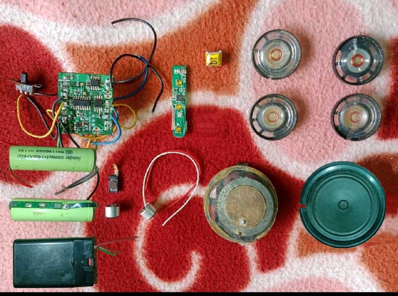 Bluetooth PCB Module Mic Speaker Lithium Battery