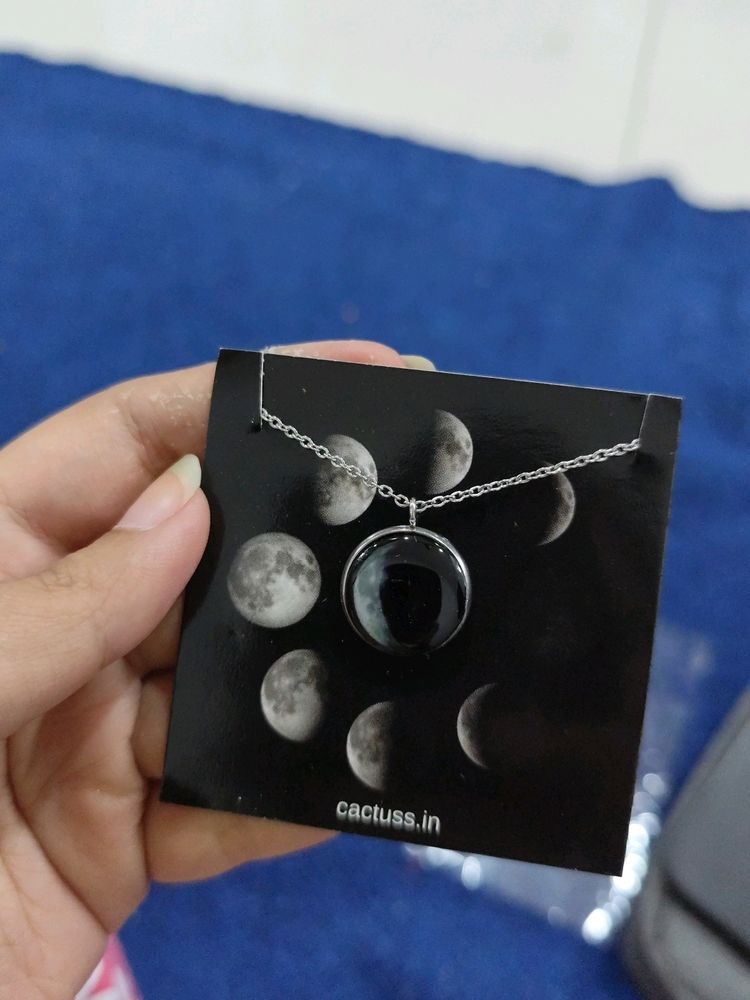 Crescent Moon Locket