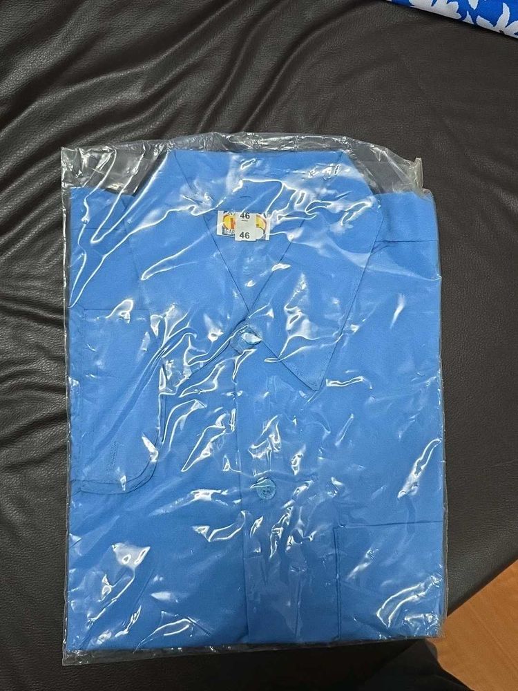 Blue Uniform Shirt - Size 46 Childern