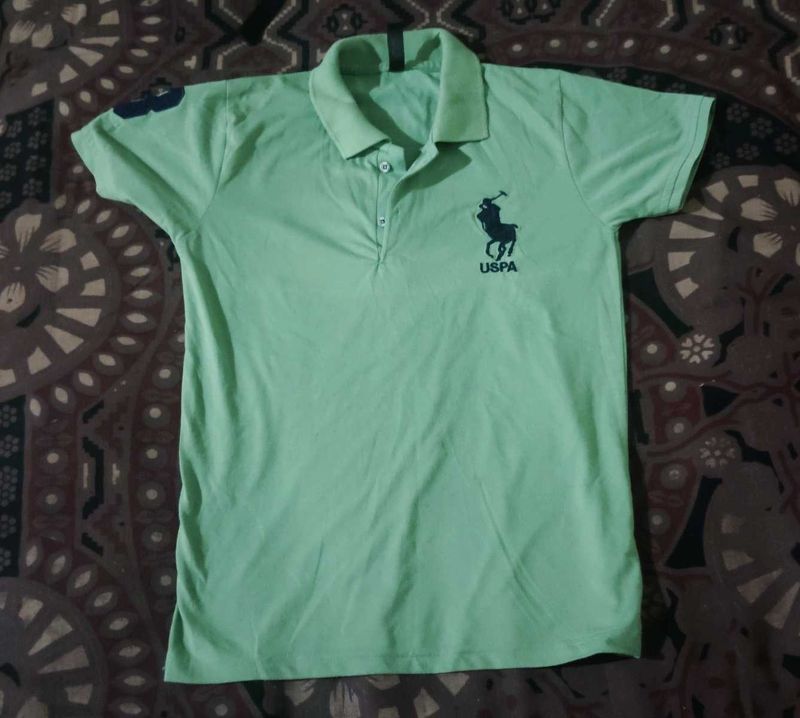 USPA Polo Shirt - Light Green Nom