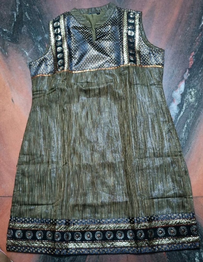Party Wear Shining Stuff Kurti