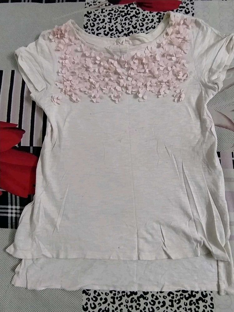 Floral Pink Top