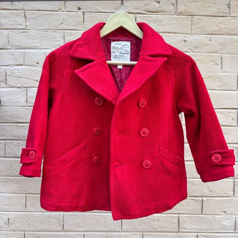 Kids Red Coat