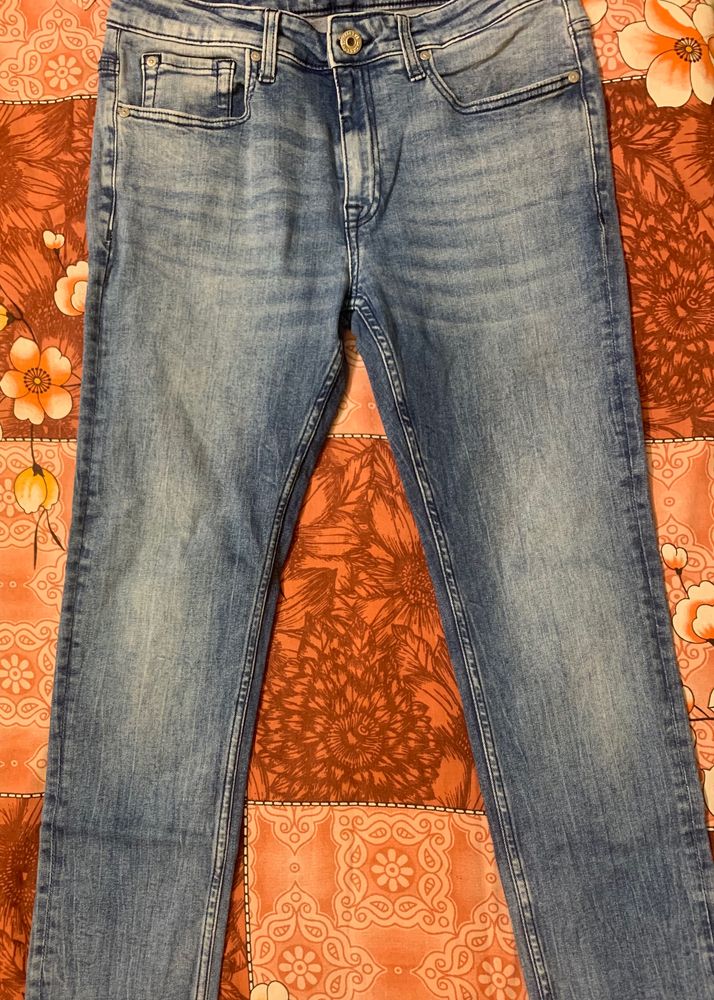 Royal Blue Men Jeans