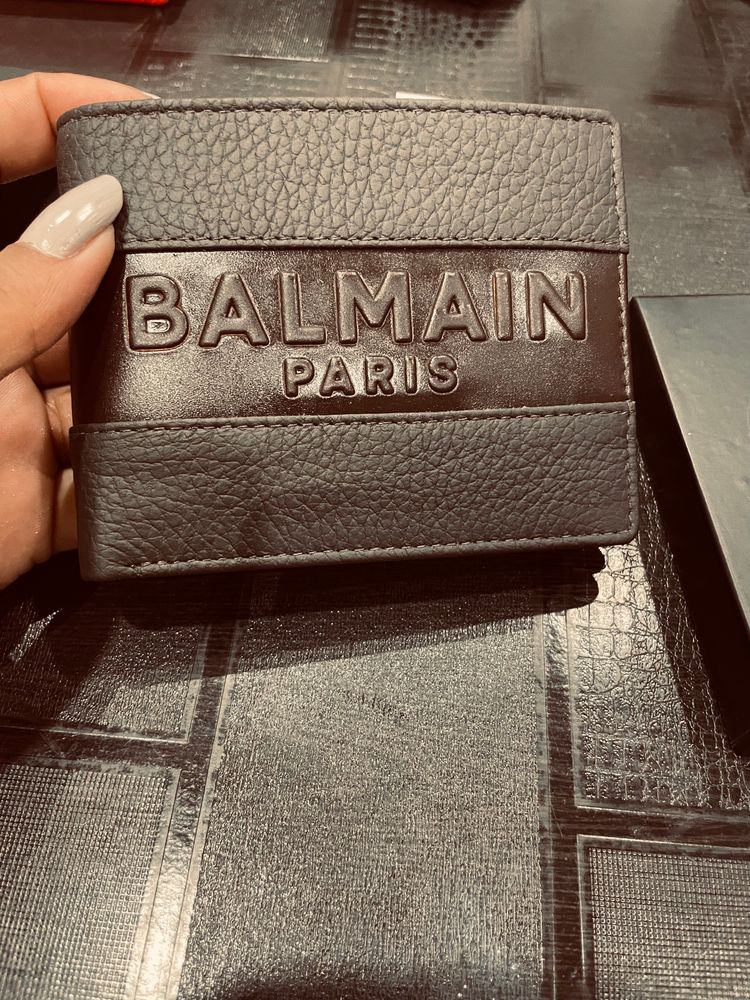 New Balmain paris mens wallet
