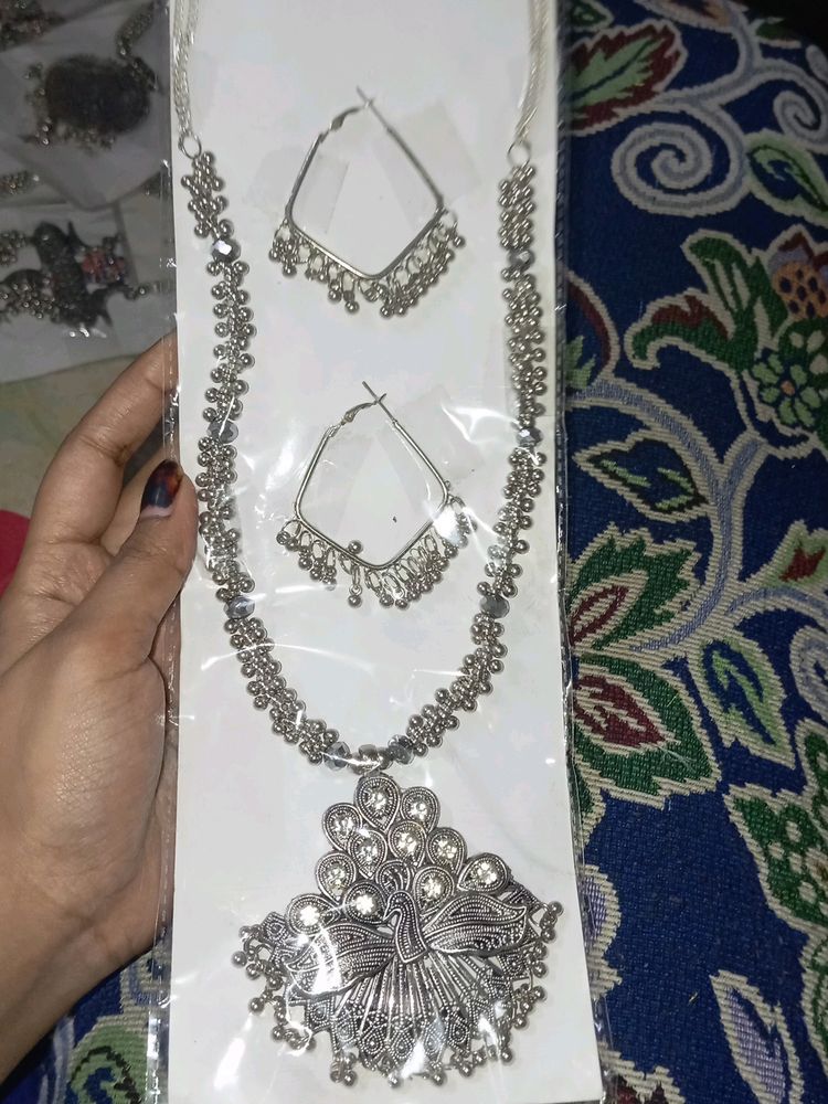 Oxidized Handcrafted Necklace
