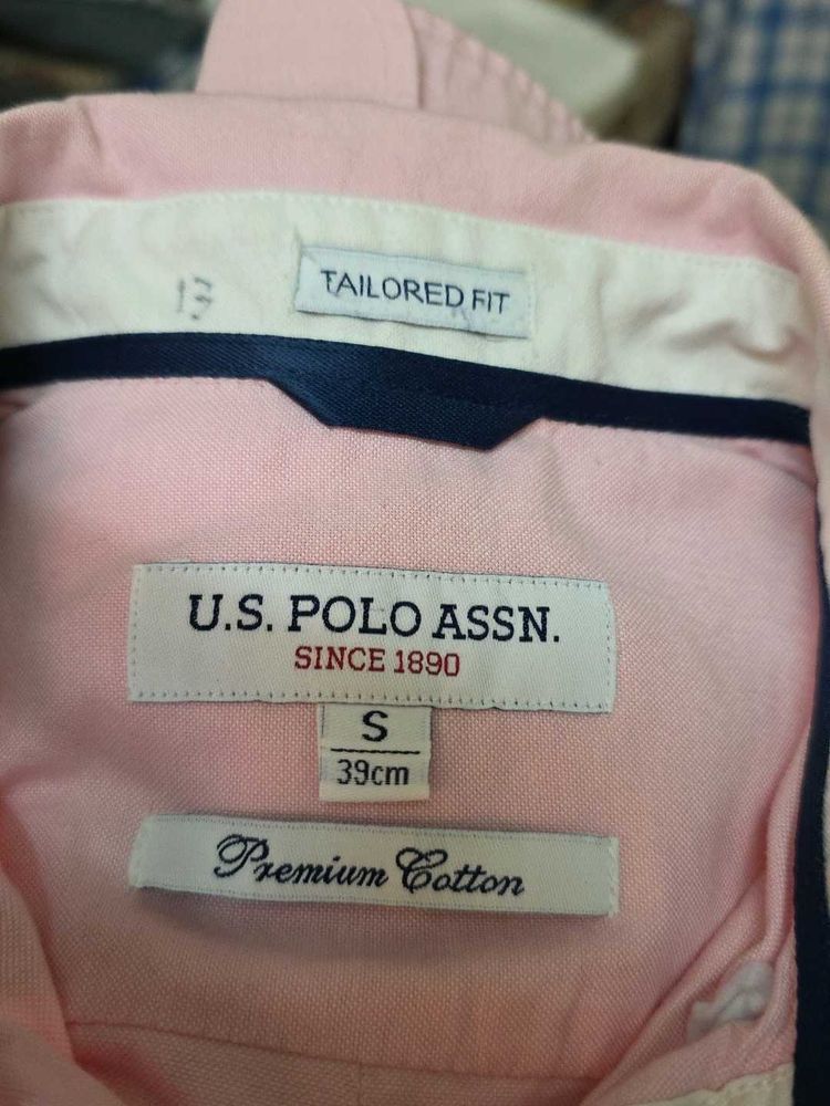 U.S. Polo Assn. Baby Pink Shirt