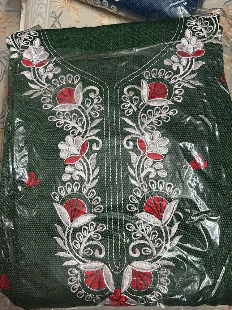 Woman’s Woollen 5mtr Fabric Not Dupatta
