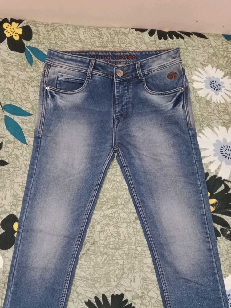 Stylish Blue Denim Jeans