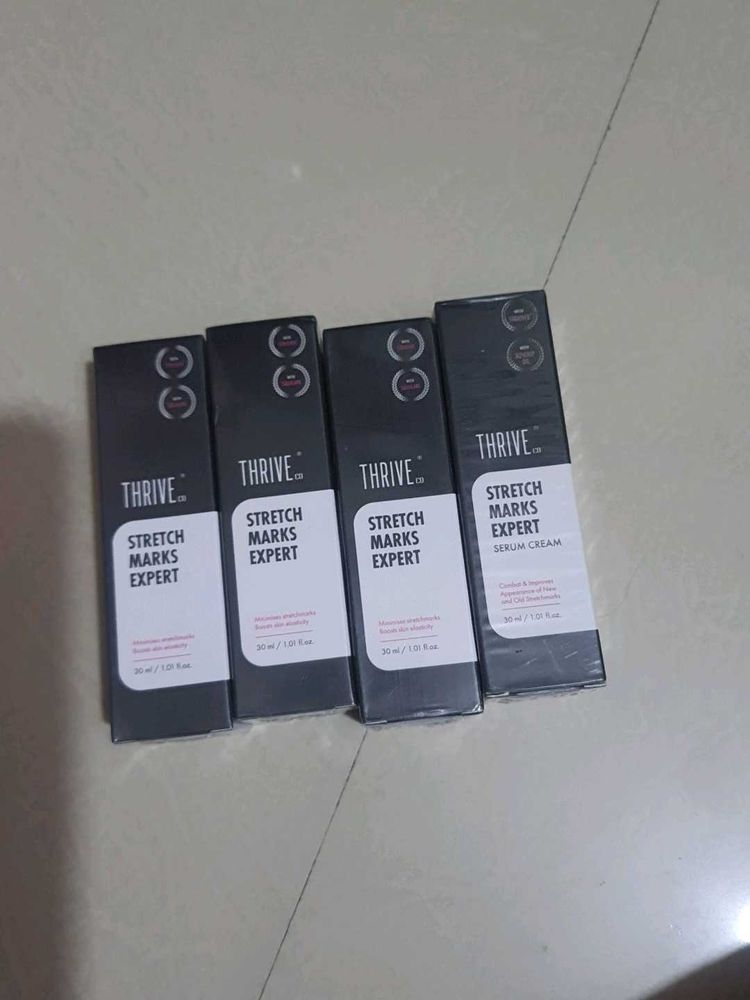 Thrive Stretch Marks Expert Serum Cream (4 Pack)