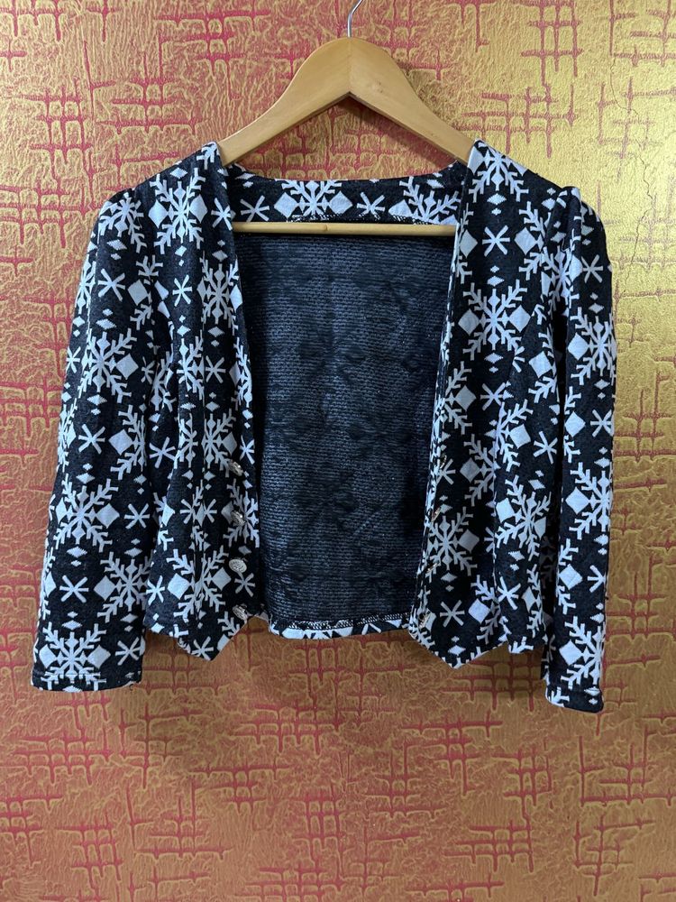 Women Jacket Open Front Casual Jacke