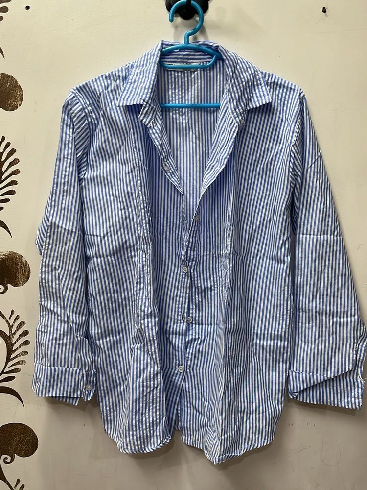 Striped Blue Shirt