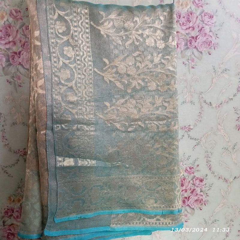 Organza Shaded Saree