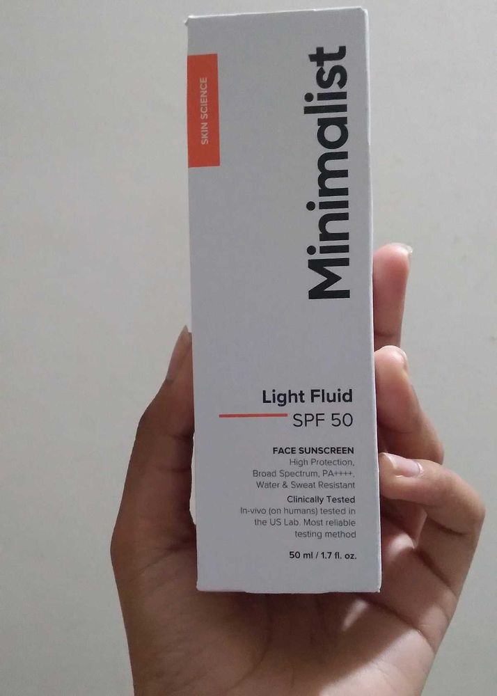 Minimalist Sunscreen