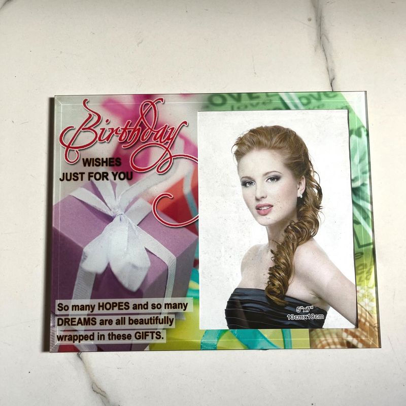 Birthday Wishes Photo Frame