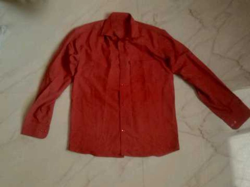 Red Casual Shirt