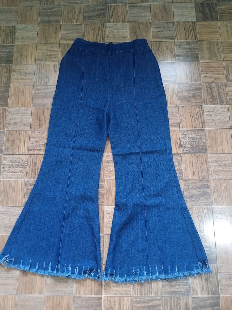 S.K Enterprises Women A-Line Denim P