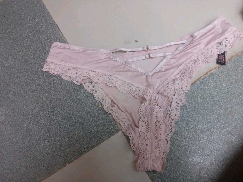 Victoria&#39;s Secret Pink Lace Briefs