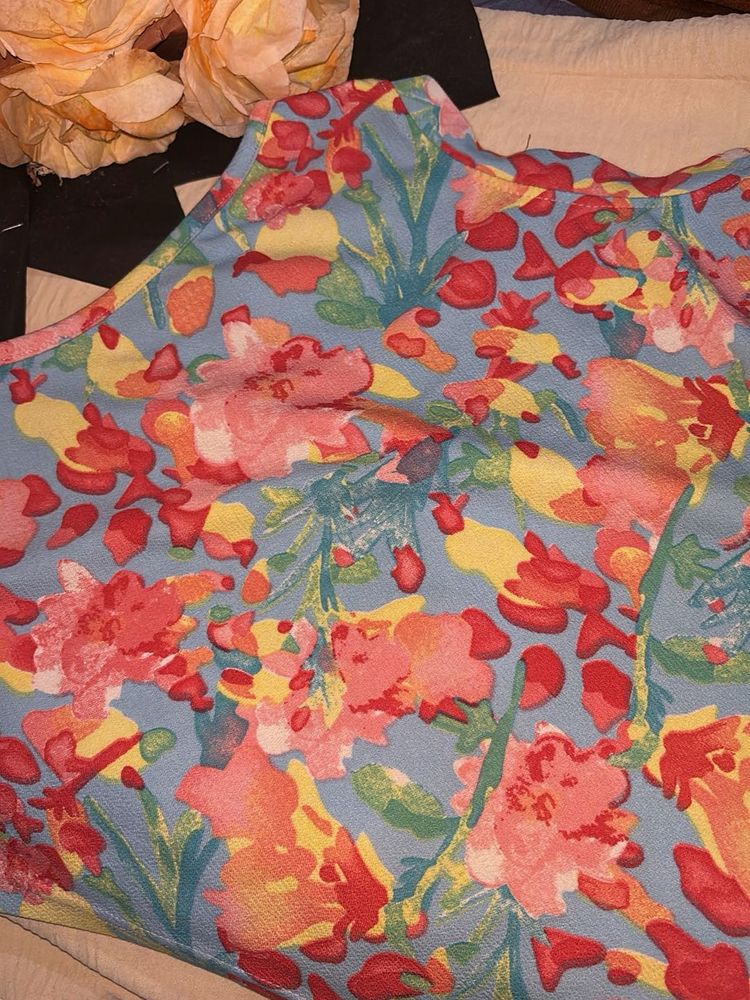 Floral Print crop top