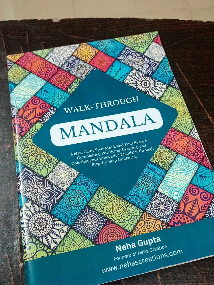 🟥Walk-Through Mandala Coloring Book