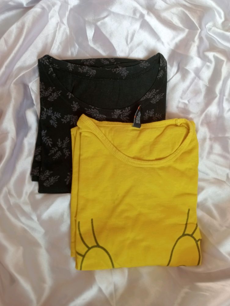 💥Combo Of 2 Cotton Tees