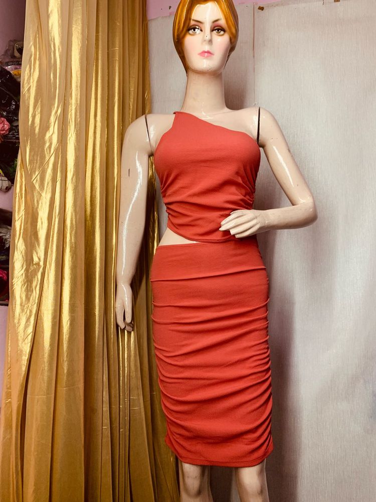 Chic One-Shoulder Bodycon Dress