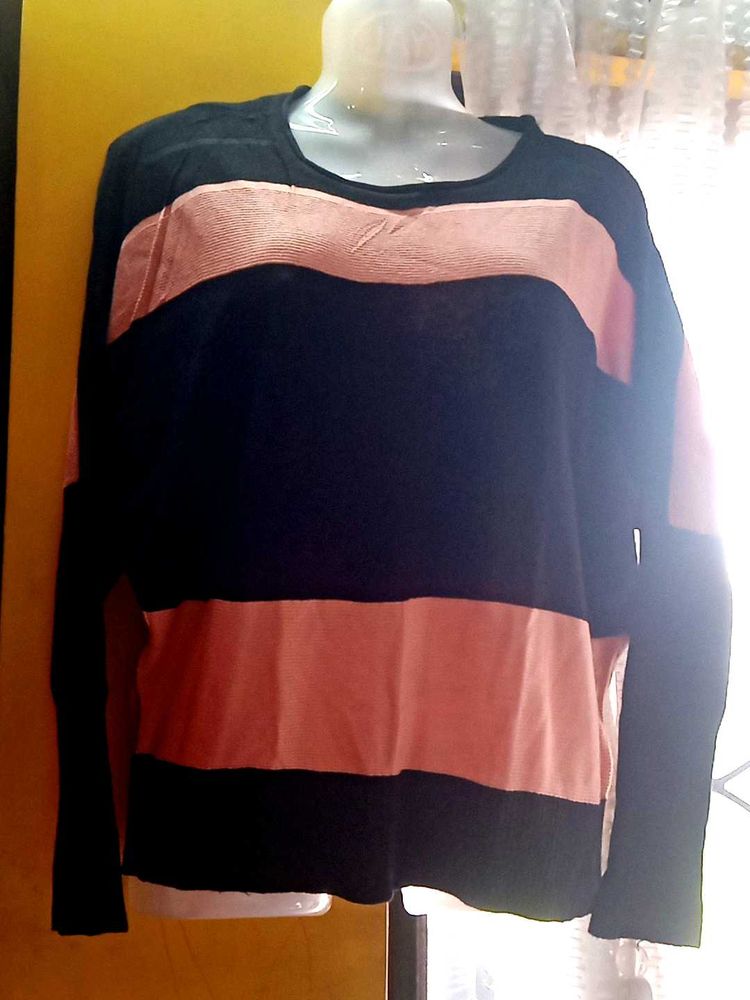 Striped Long Sleeve Top