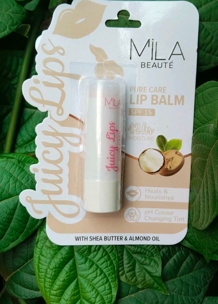MILA Beaute Juicy Lips Balm SPF 15 Pack Of 4