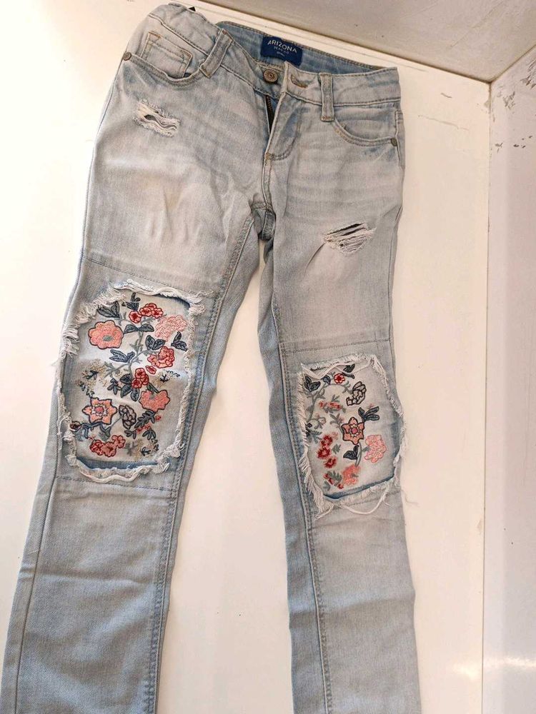 Denim Jeans Girls 11-12 Yrs