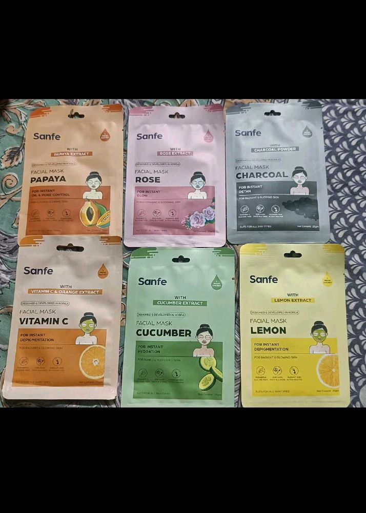 Sanfe Facial Mask - 1 Piece