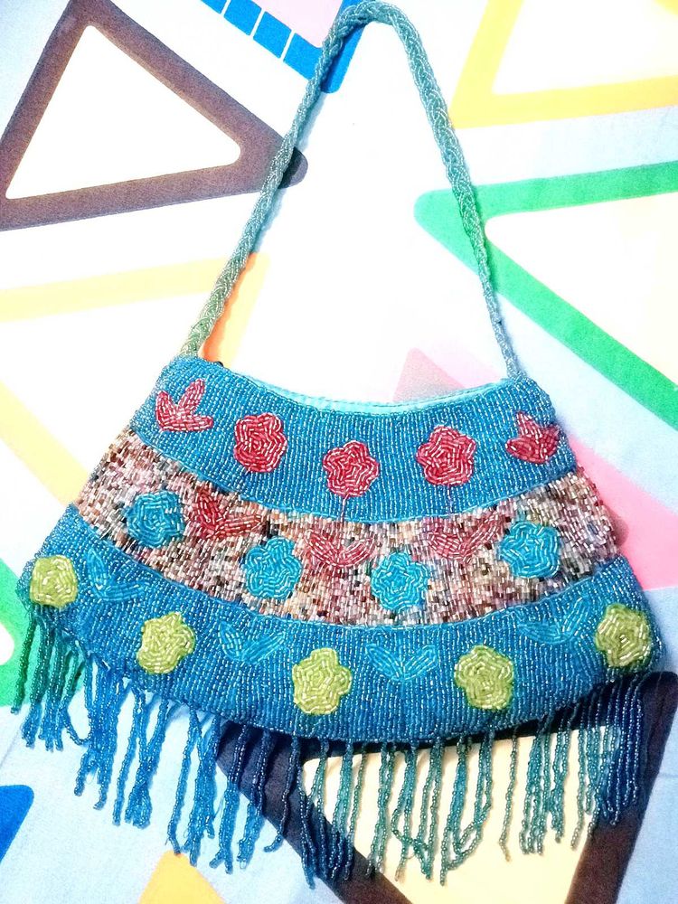 Beautiful Cutdana Work Purse
