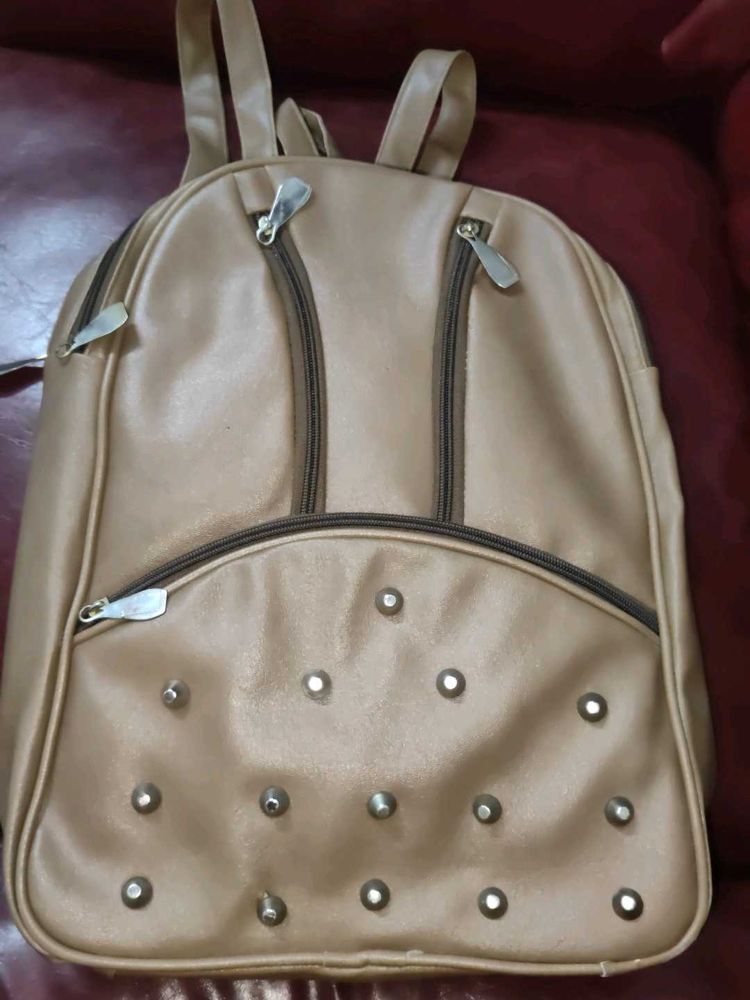 Brown Bagpack