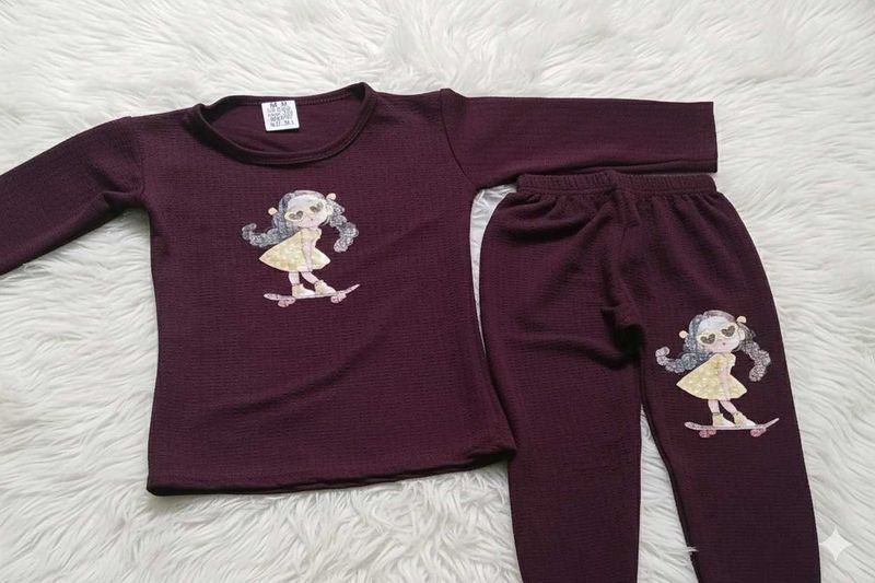 Cute Girl's Matching Set 💜