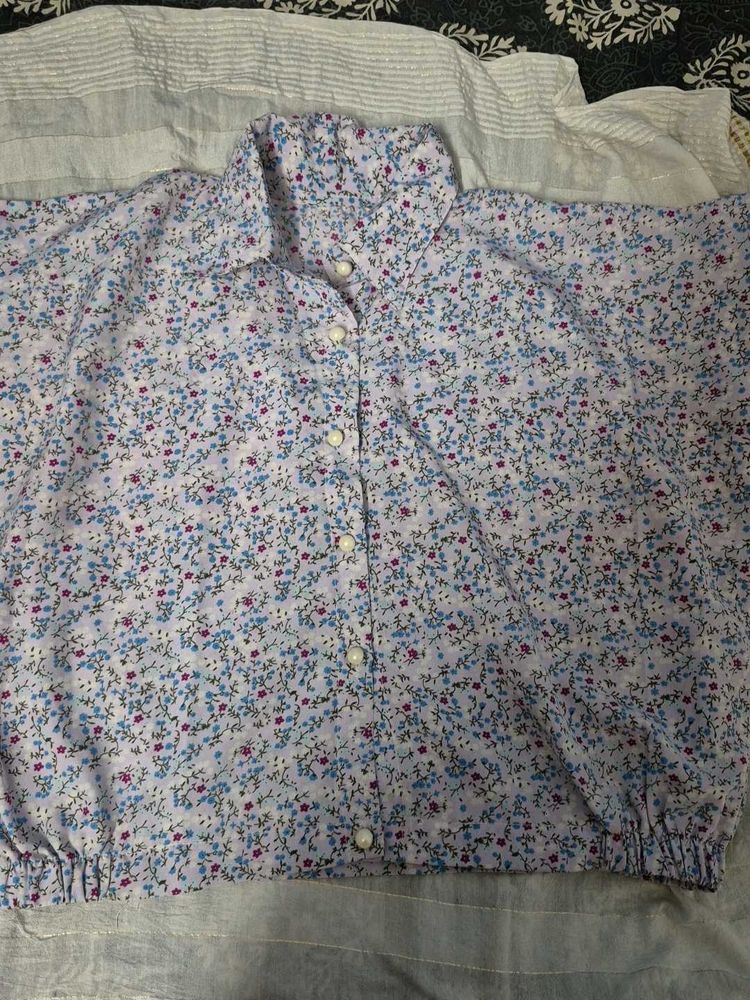 Floral Print Blouse