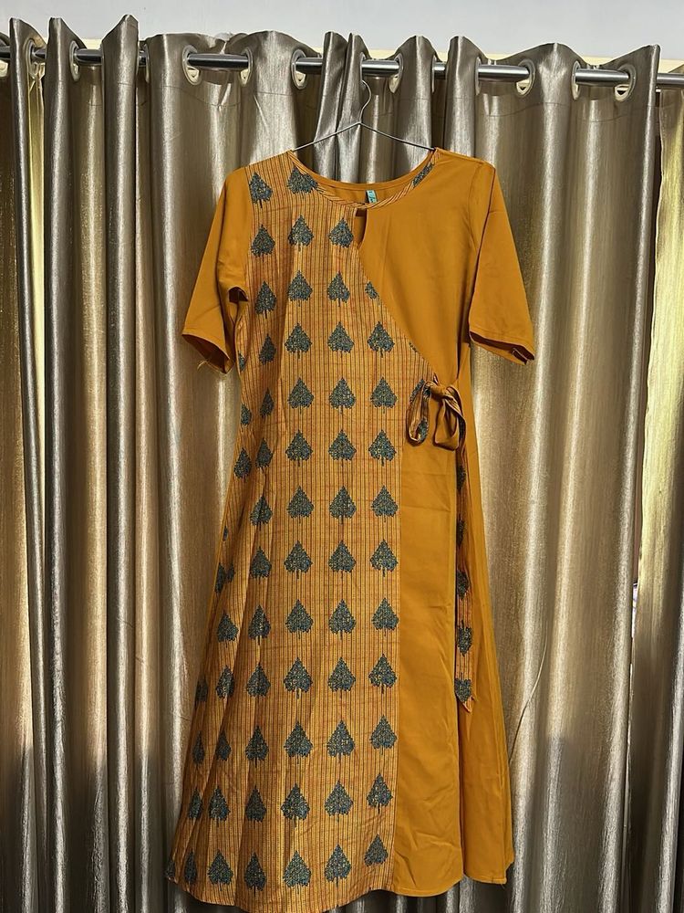 Stylish Mustard Kurta