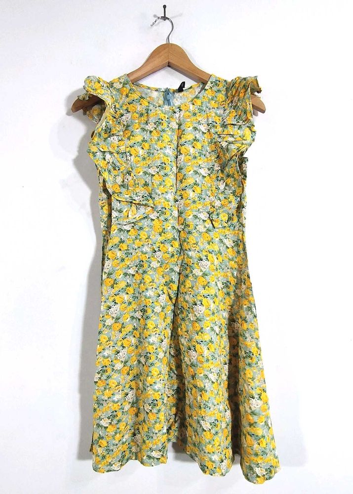 New Unused Multi Floral Print Dress (Women&#39;s)