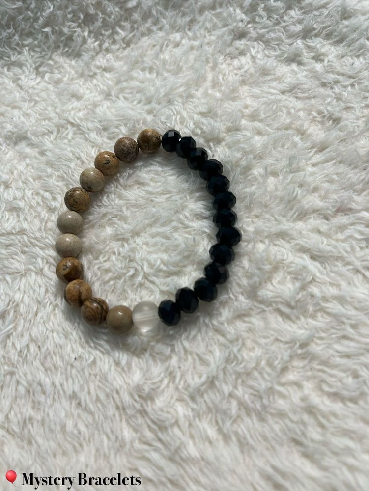 Beaded Stone Bracelet