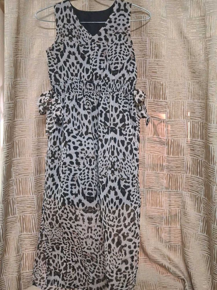 Cheetah Print Dress