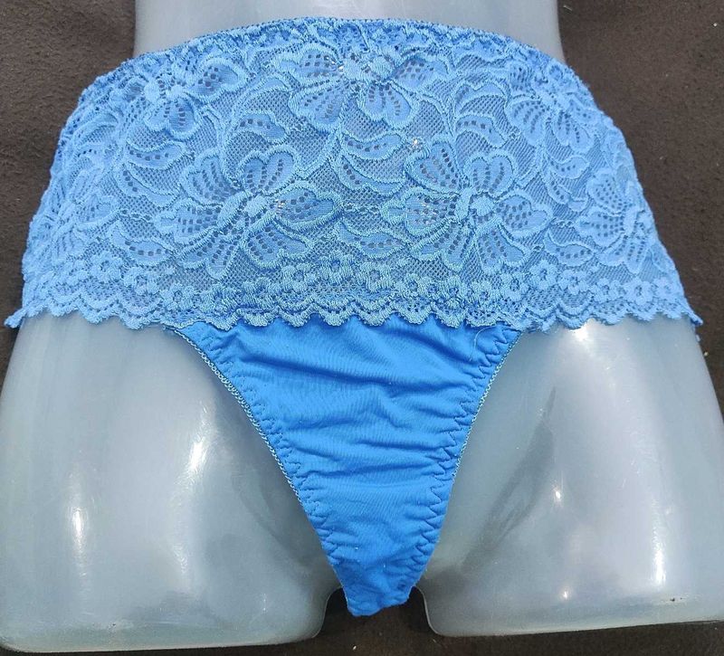 Blue Lace Panties 🔥