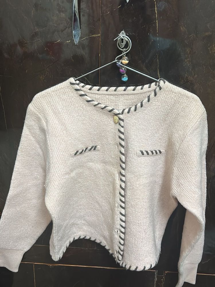 Baby Pink Short Sweater