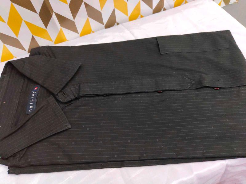 Netplay Men&#39;s Striped Shirt