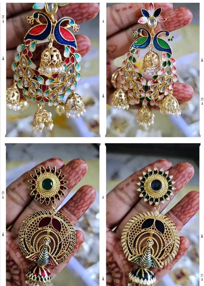 Peacock Earring @300/- Each