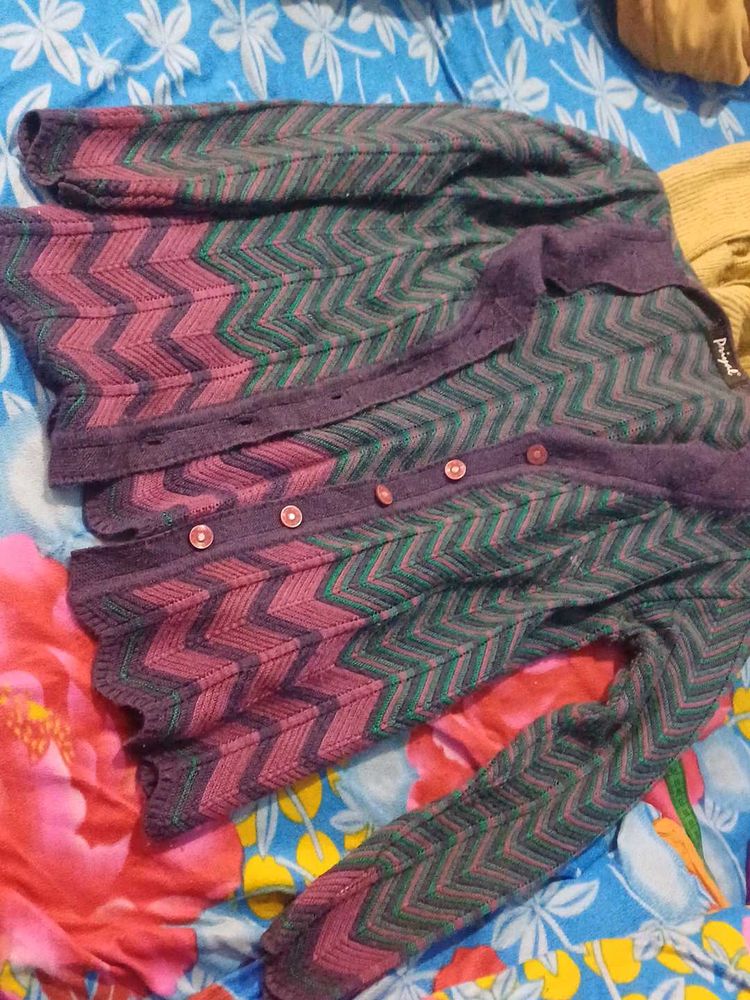 Woman Used Sweaters For Charity