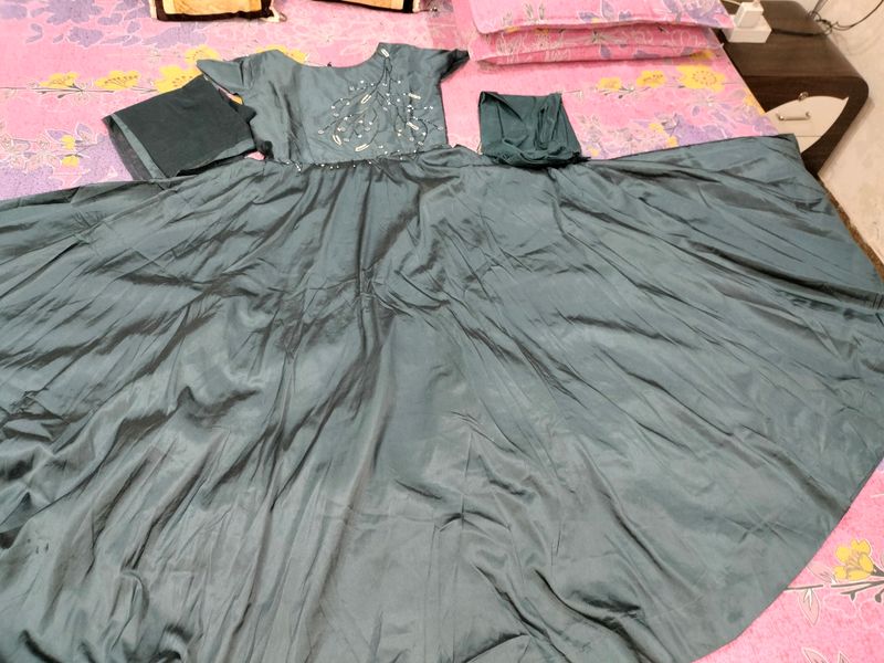 Elegant Grey Dress