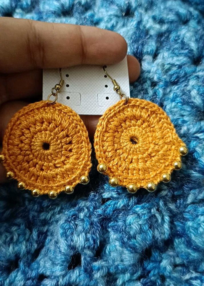 Ethnic Handmade Crochet Earrings
