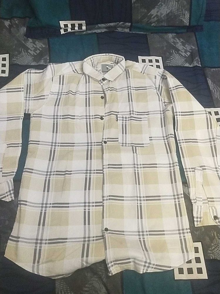 Checked Pattern Shirt
