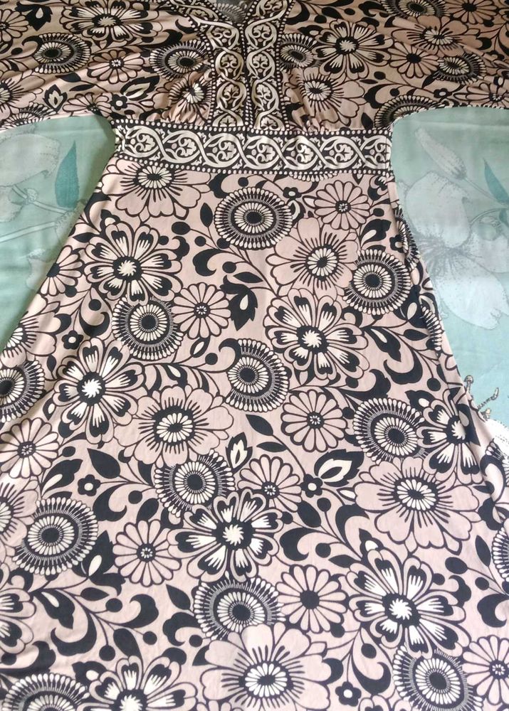 Floral Print Casual Dress