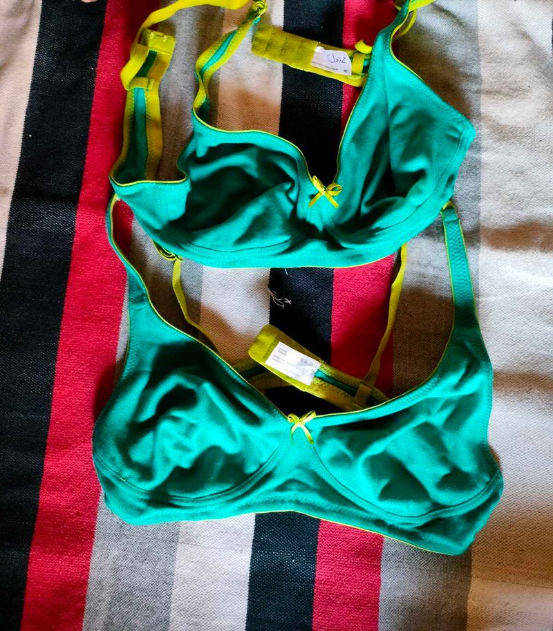 Combo  2 Nos  non-padded  bra